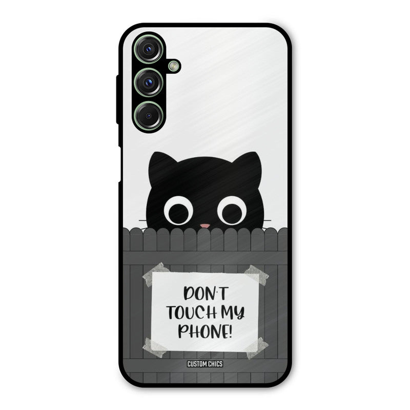Dont Touch My Phone Samsung Galaxy M34 Mobile Back Cover - Typography PrintShield Case