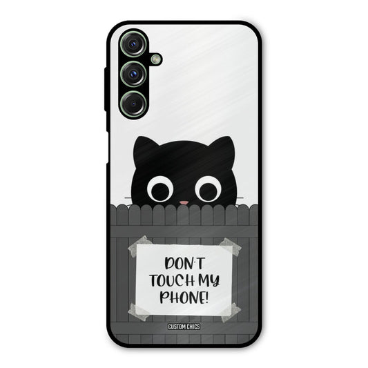Dont Touch My Phone Samsung Galaxy M34 Mobile Back Cover - Typography PrintShield Case