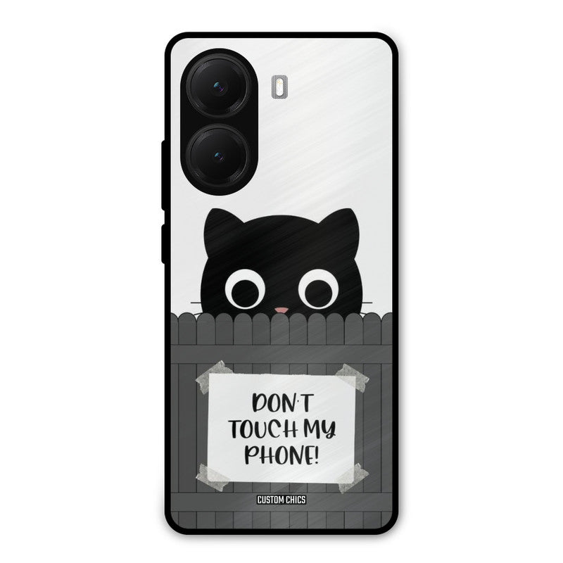 Dont Touch My Phone Poco X7 Pro Mobile Back Cover - Typography PrintShield Case