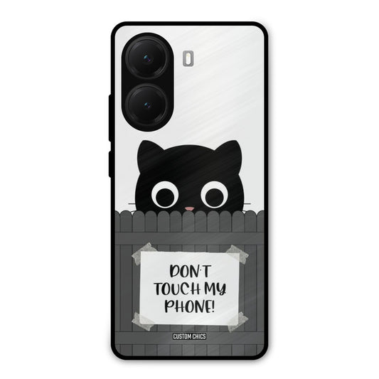 Dont Touch My Phone Poco X7 Pro Mobile Back Cover - Typography PrintShield Case