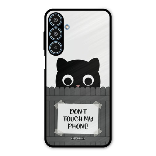 Dont Touch My Phone Samsung Galaxy M35 5G Mobile Back Cover - Typography PrintShield Case
