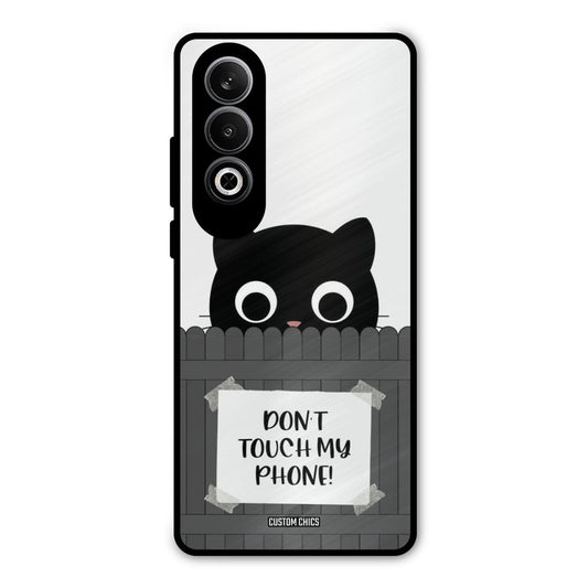 Dont Touch My Phone OnePlus Nord CE4 Mobile Back Cover - Typography PrintShield Case