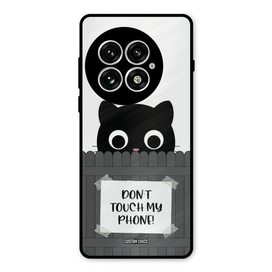 Dont Touch My Phone Oneplus 13 Mobile Back Cover - Typography PrintShield Case