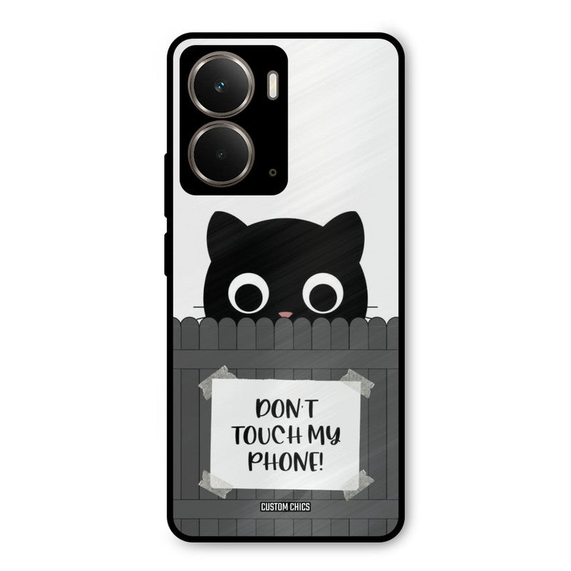 Dont Touch My Phone Realme P3 Mobile Back Cover - Typography PrintShield Case