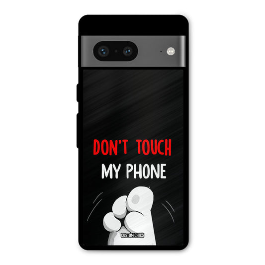 Dont Touch Google Pixel 7 Mobile Back Cover - Cute PrintShield Case