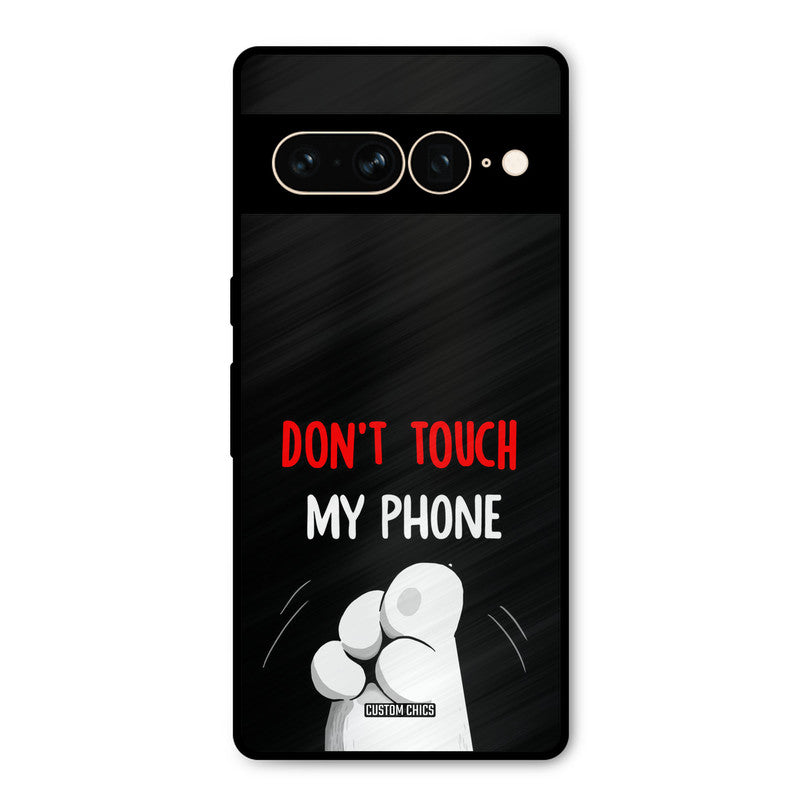 Dont Touch Google Pixel 7 Pro Mobile Back Cover - Cute PrintShield Case