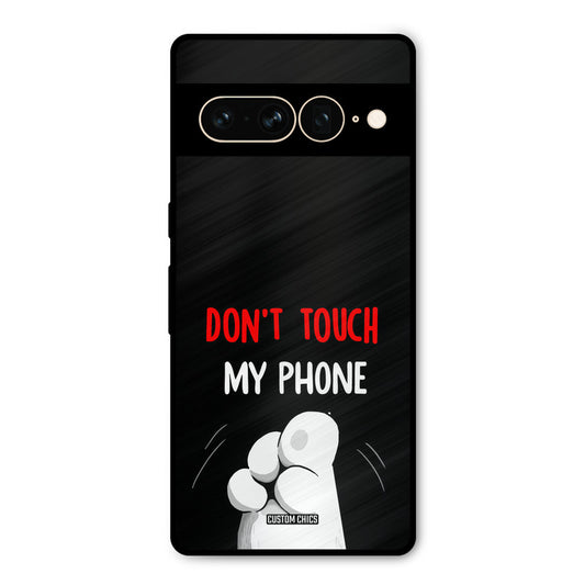 Dont Touch Google Pixel 7 Pro Mobile Back Cover - Cute PrintShield Case