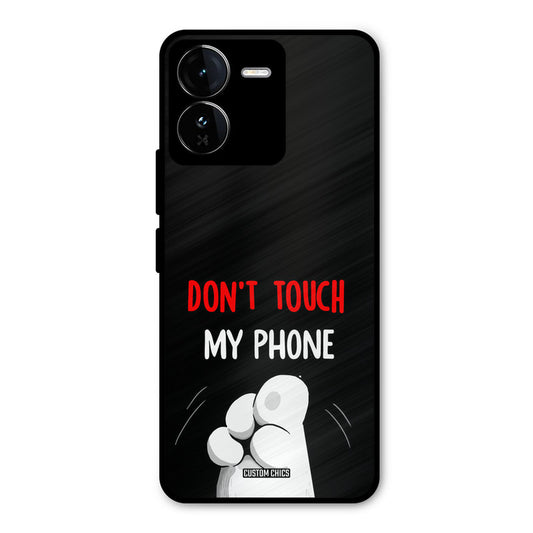 Dont Touch iQOO Z9 Mobile Back Cover - Cute PrintShield Case
