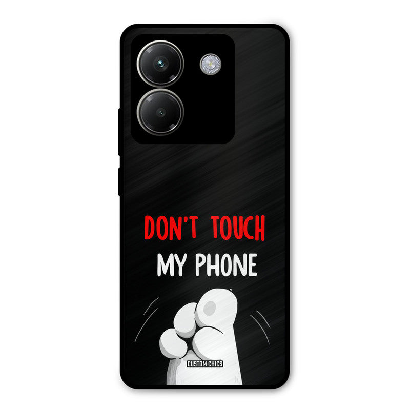 Dont Touch Poco M7 Pro Mobile Back Cover - Cute PrintShield Case