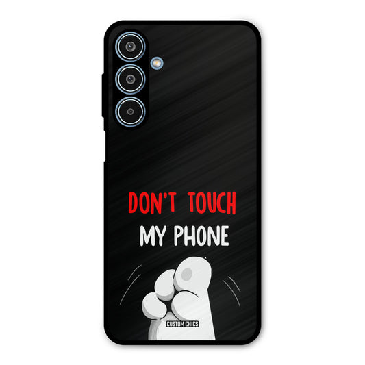 Dont Touch Samsung Galaxy M35 5G Mobile Back Cover - Cute PrintShield Case