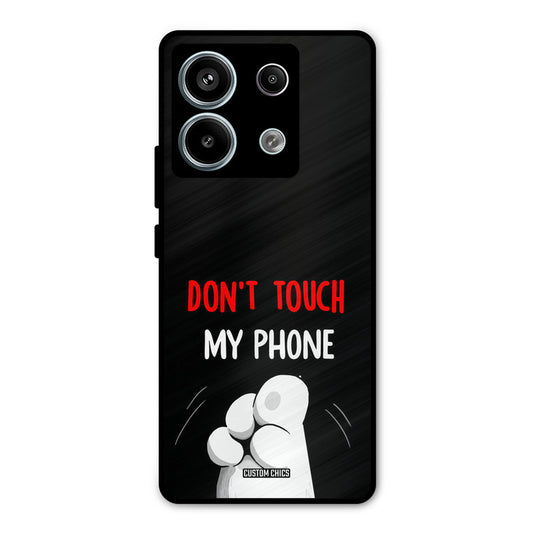 Dont Touch Redmi Note 13 Pro 5G Mobile Back Cover - Cute PrintShield Case
