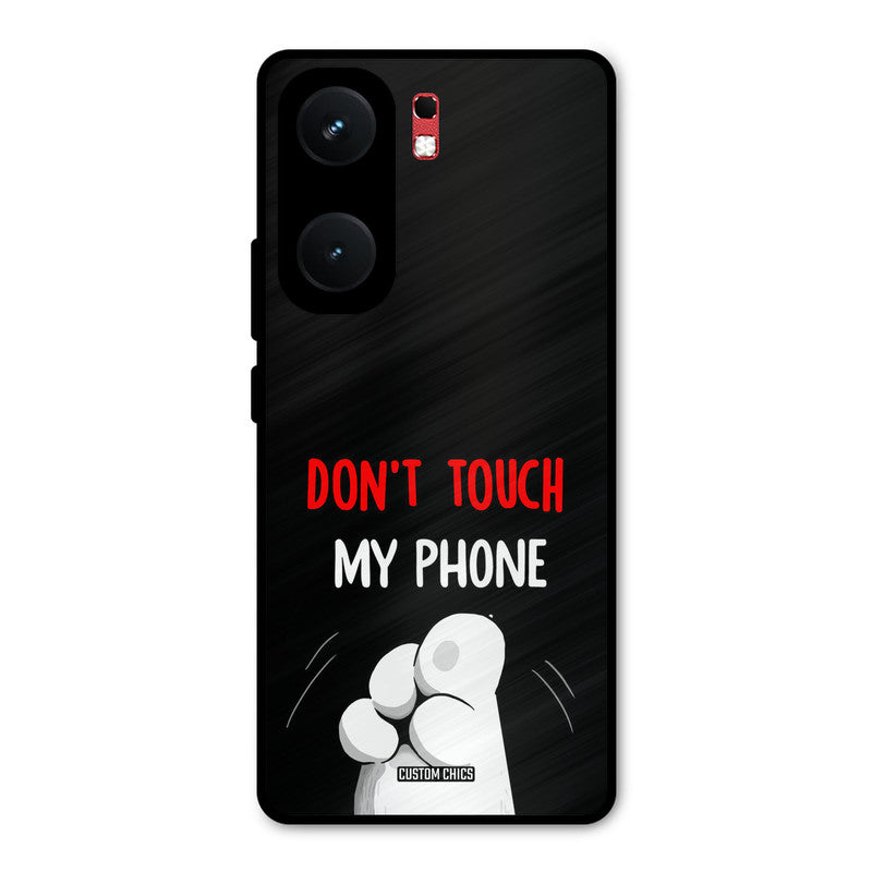 Dont Touch iQOO Neo 9 Pro Mobile Back Cover - Cute PrintShield Case