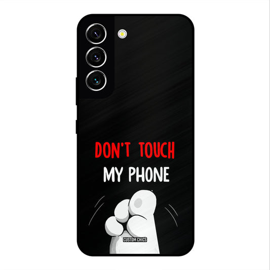 Dont Touch Samsung Galaxy S22 Mobile Back Cover - Cute PrintShield Case