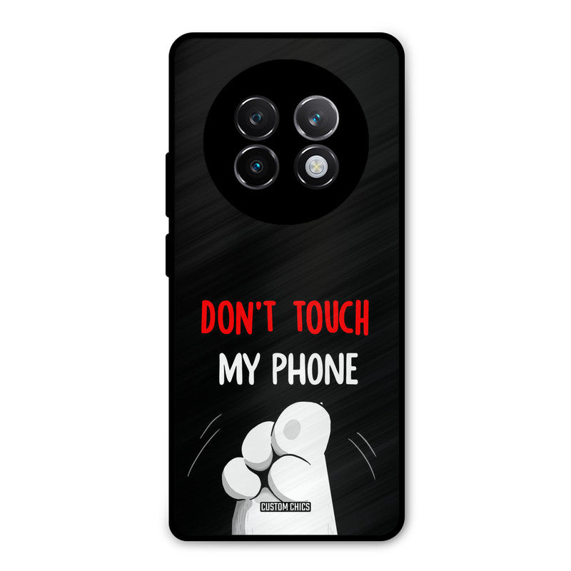 Dont Touch Realme 13 Plus Mobile Back Cover - Cute PrintShield Case