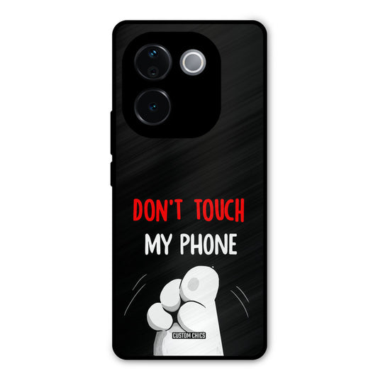 Dont Touch iQOO Z9s Pro Mobile Back Cover - Cute PrintShield Case