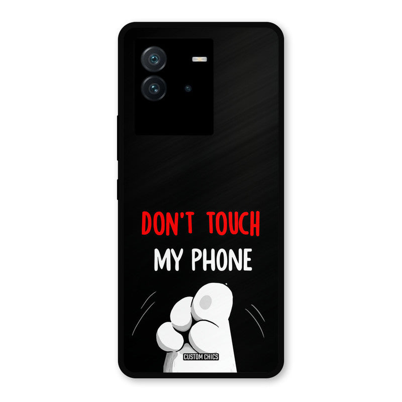 Dont Touch iQoo Neo 6 Mobile Back Cover - Cute PrintShield Case