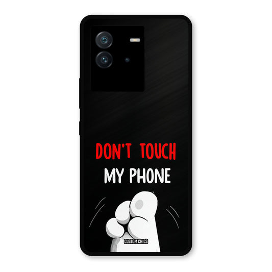 Dont Touch iQoo Neo 6 Mobile Back Cover - Cute PrintShield Case