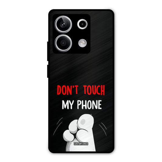 Dont Touch Redmi Note 13 5G Mobile Back Cover - Cute PrintShield Case
