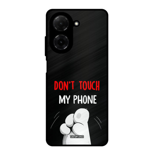 Dont Touch Poco C71 Mobile Back Cover - Cute PrintShield Case