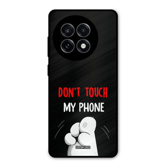 Dont Touch OnePlus 13R Mobile Back Cover - Cute PrintShield Case
