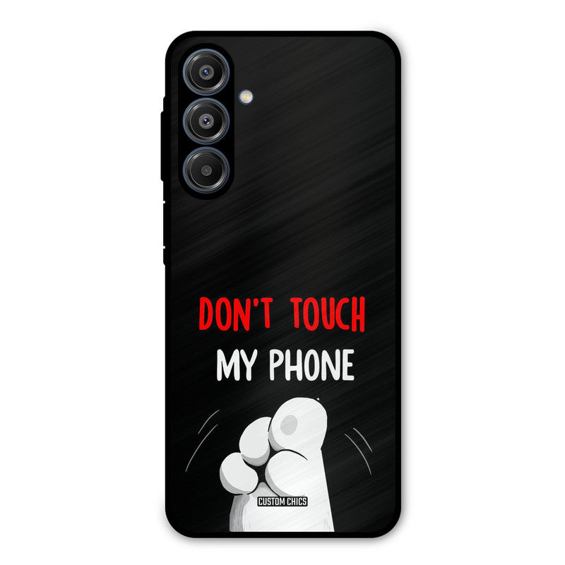 Dont Touch Samsung Galaxy A16 5G Mobile Back Cover - Cute PrintShield Case