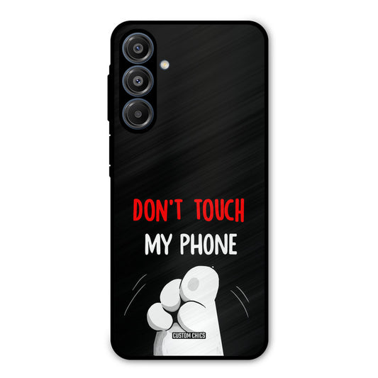 Dont Touch Samsung Galaxy A16 5G Mobile Back Cover - Cute PrintShield Case