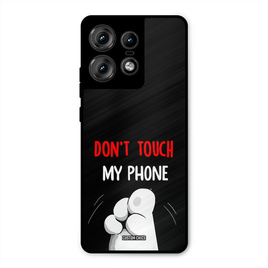 Dont Touch Motorola Edge 50 Pro Mobile Back Cover - Cute PrintShield Case