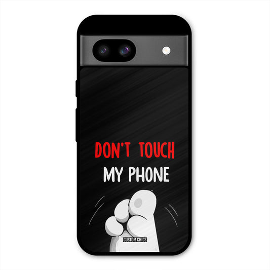 Dont Touch Google Pixel 8a Mobile Back Cover - Cute PrintShield Case