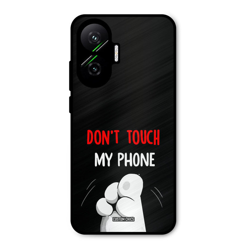 Dont Touch Poco F7 5G Mobile Back Cover - Cute PrintShield Case