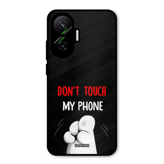 Dont Touch Poco F7 5G Mobile Back Cover - Cute PrintShield Case