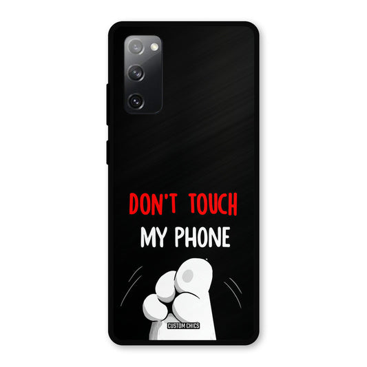 Dont Touch Samsung Galaxy S20 FE Mobile Back Cover - Cute PrintShield Case