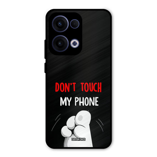 Dont Touch Oppo Reno 13 5G Mobile Back Cover - Cute PrintShield Case