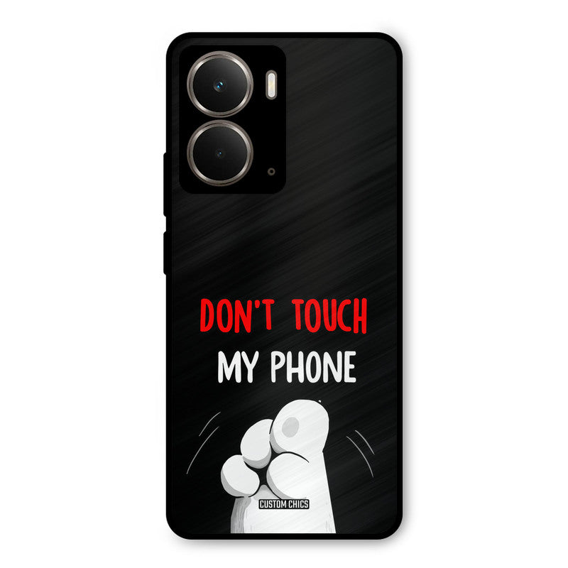 Dont Touch Realme P3 Mobile Back Cover - Cute PrintShield Case