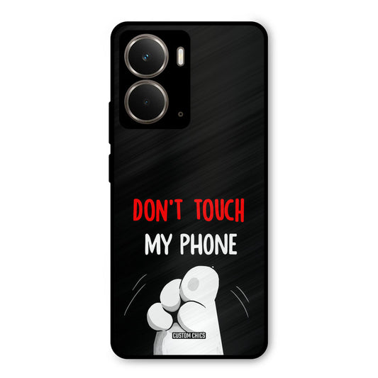 Dont Touch Realme P3 Mobile Back Cover - Cute PrintShield Case
