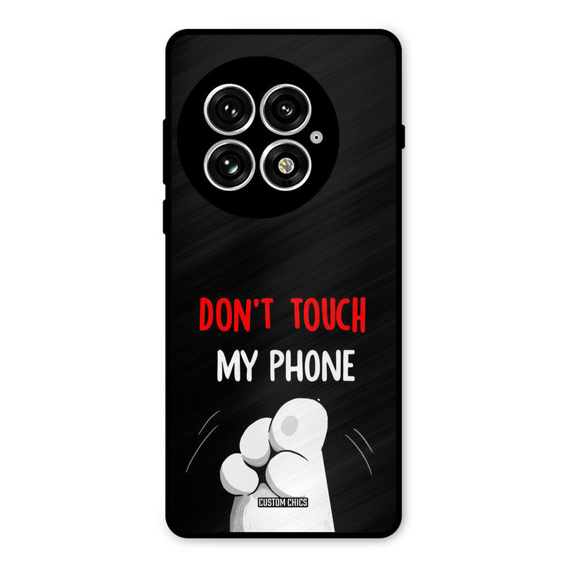 Dont Touch Oneplus 13 Mobile Back Cover - Cute PrintShield Case