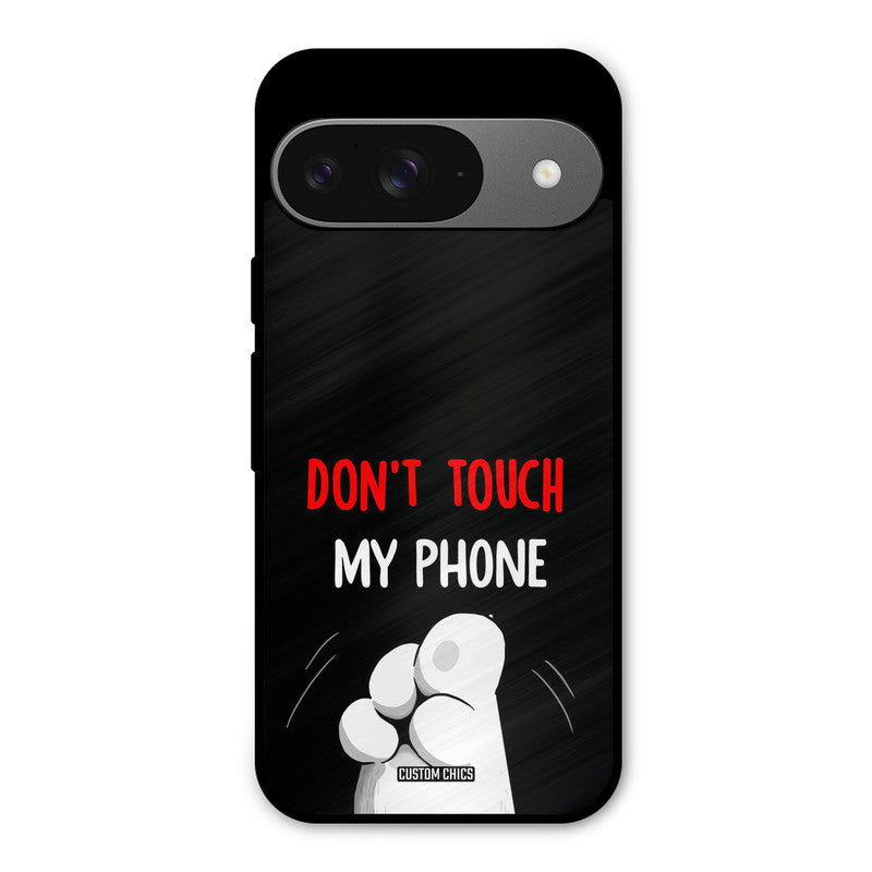 Dont Touch Google Pixel 9 Mobile Back Cover - Cute PrintShield Case