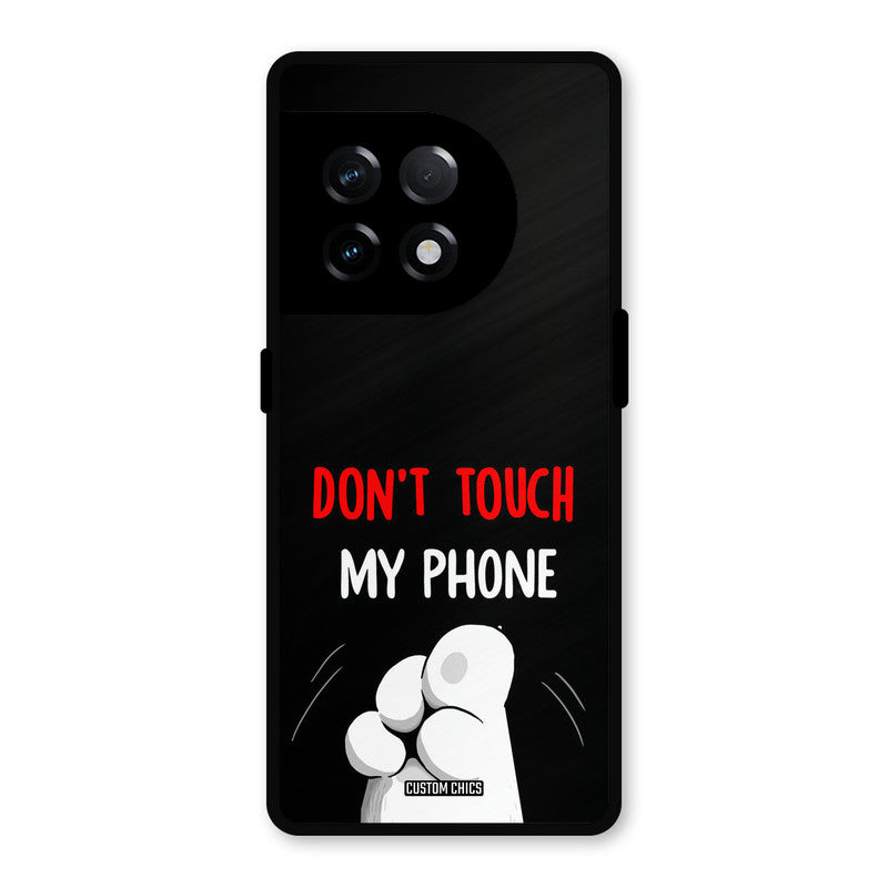 Dont Touch OnePlus 11R Mobile Back Cover - Cute PrintShield Case