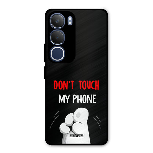 Dont Touch Vivo Y29 Mobile Back Cover - Cute PrintShield Case