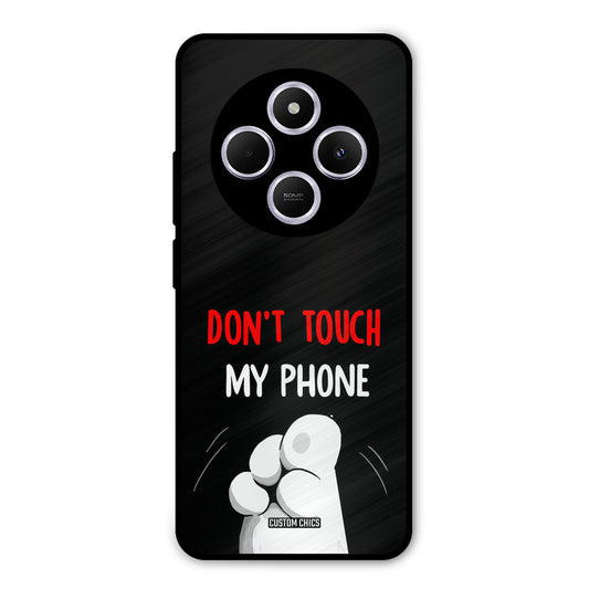 Dont Touch Poco C75 Mobile Back Cover - Cute PrintShield Case