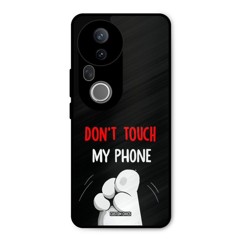 Dont Touch Vivo T4 Ultra Mobile Back Cover - Cute PrintShield Case