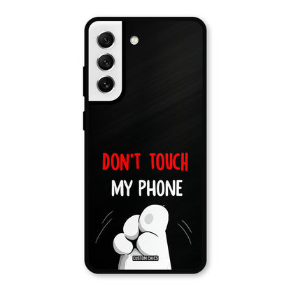 Dont Touch Samsung Galaxy S21 FE 5G (2023) Mobile Back Cover - Cute PrintShield Case