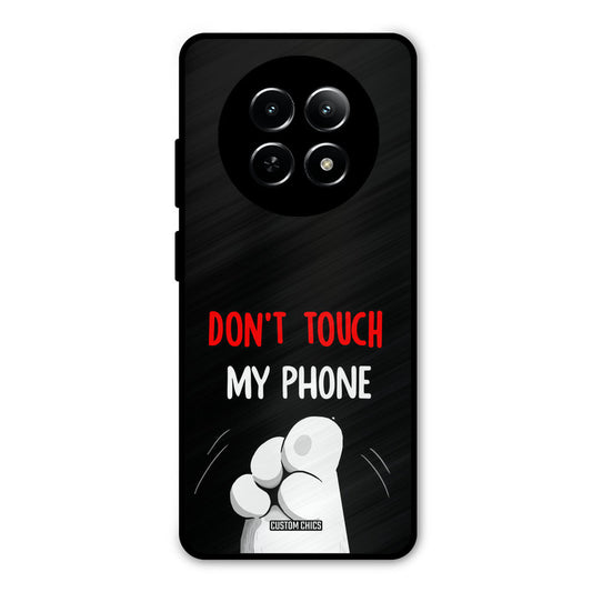 Dont Touch Realme Narzo N65 Mobile Back Cover - Cute PrintShield Case
