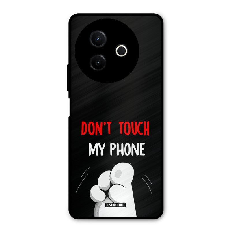 Dont Touch Vivo Y39 Mobile Back Cover - Cute PrintShield Case
