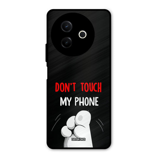 Dont Touch Vivo Y39 Mobile Back Cover - Cute PrintShield Case