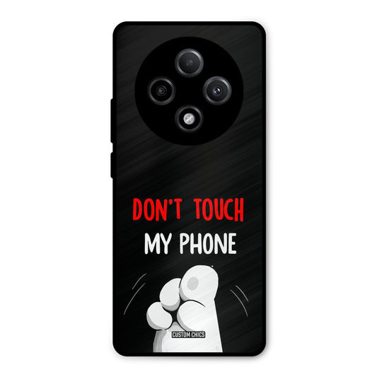 Dont Touch Oppo F27 Pro Plus 5G Mobile Back Cover - Cute PrintShield Case