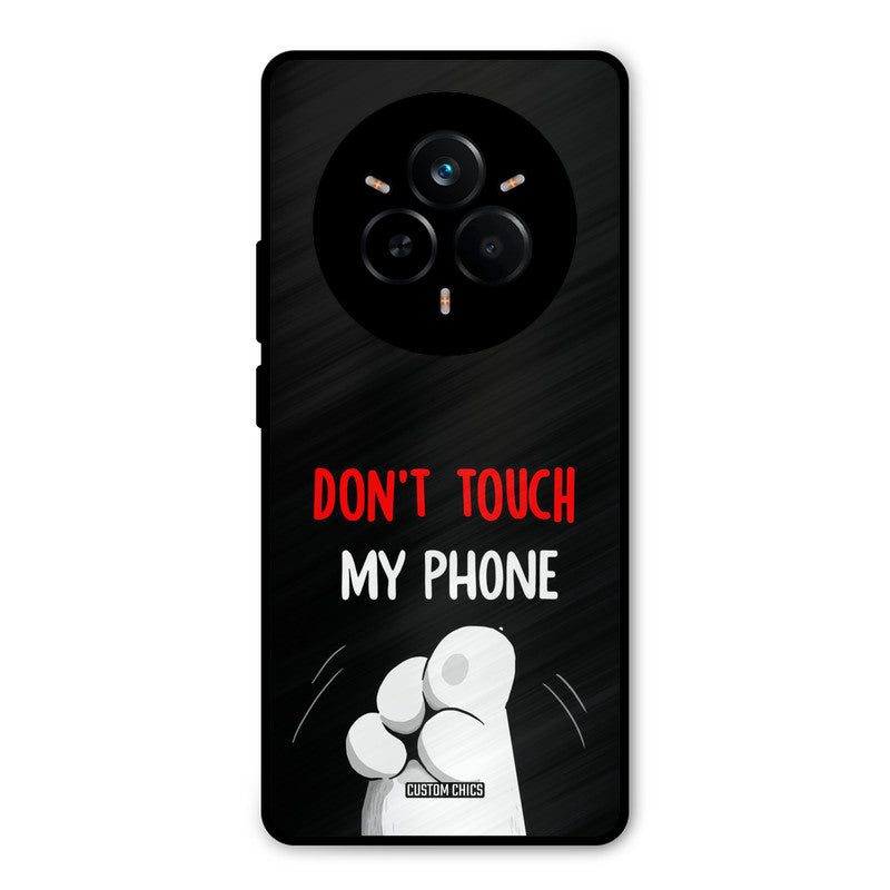 Dont Touch Realme 14 Pro Plus Mobile Back Cover - Cute PrintShield Case