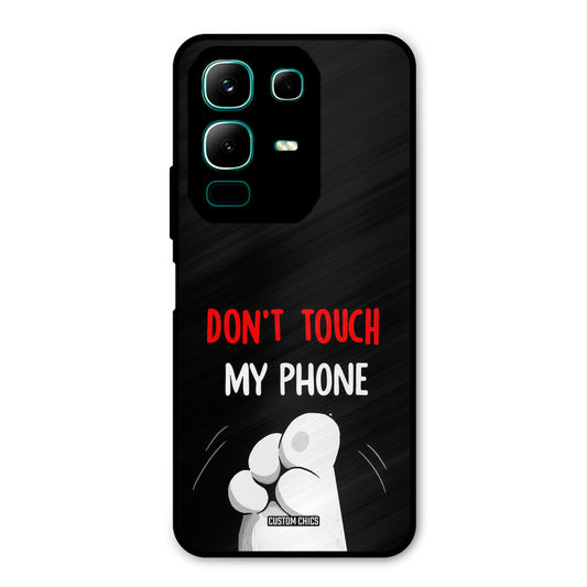 Dont Touch Infinix Note 50x Mobile Back Cover - Cute PrintShield Case