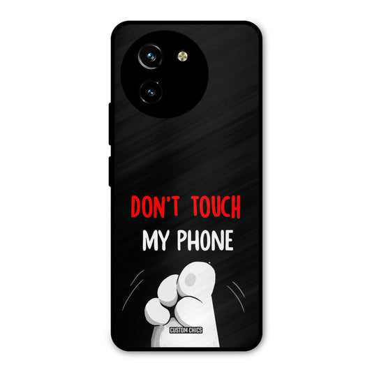 Dont Touch Vivo Y200i Mobile Back Cover - Cute PrintShield Case