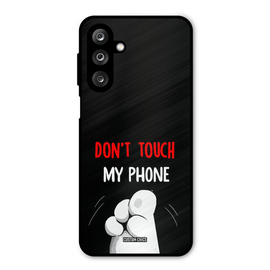 Dont Touch Samsung Galaxy M36 Mobile Back Cover - Cute PrintShield Case