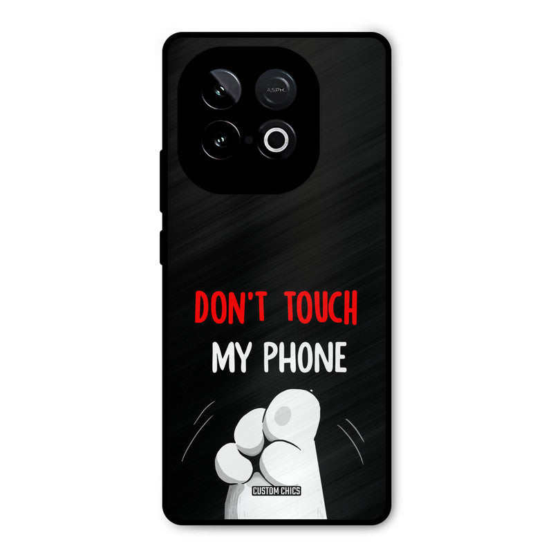 Dont Touch iQOO Neo 10 Mobile Back Cover - Cute PrintShield Case